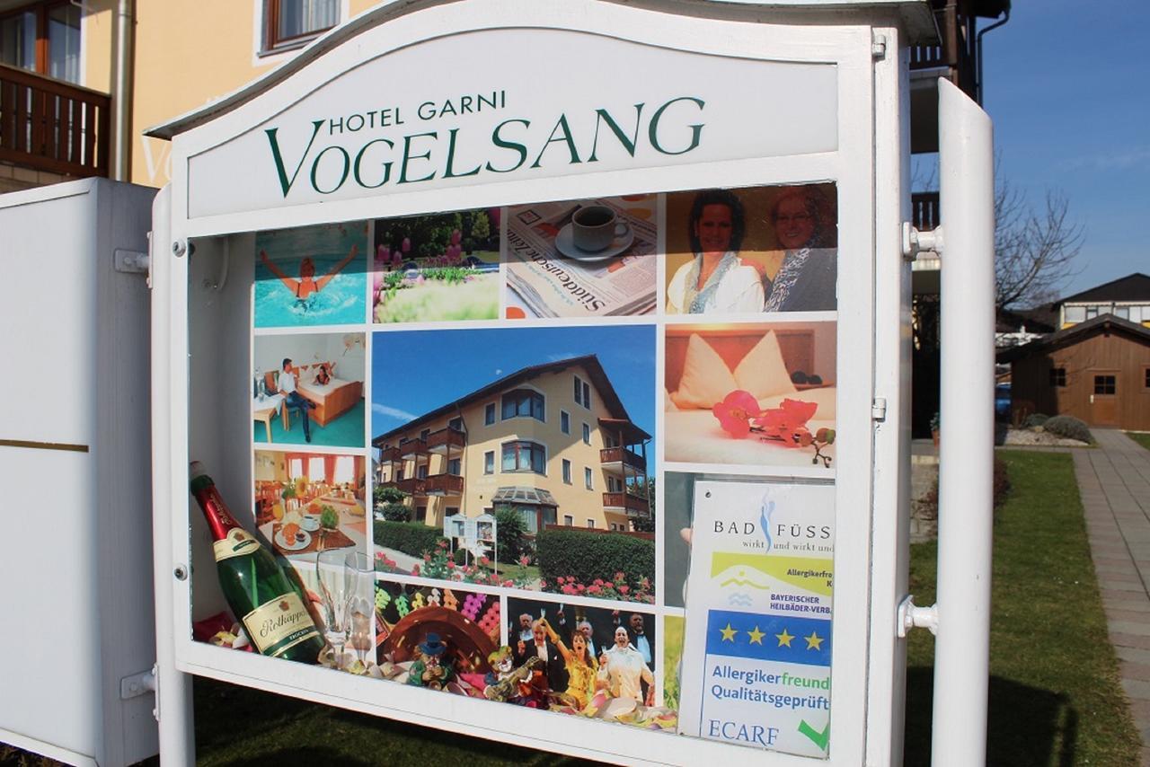 באד פיסינג Hotel Garni Vogelsang מראה חיצוני תמונה
